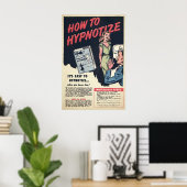  advertentiekunst met hypnotize poster (Thuiskantoor)