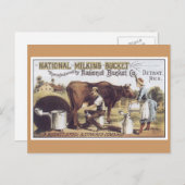 Advertentielabel Nationaal Emmer Victoriaans Brief Briefkaart (Voorkant / Achterkant)