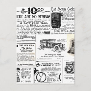  advertenties briefkaart