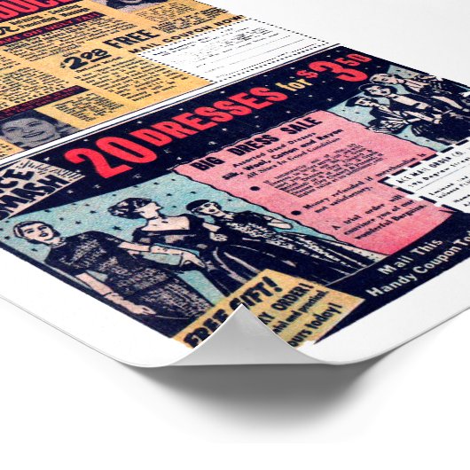  advertenties poster (Hoek)