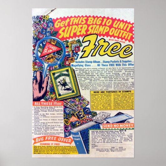  advertenties poster (Voorkant)