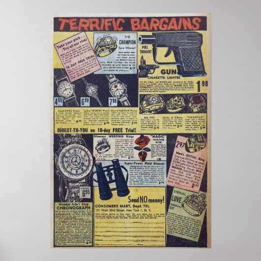  advertenties poster (Voorkant)