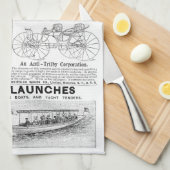  advertenties theedoek (Quarter Fold)