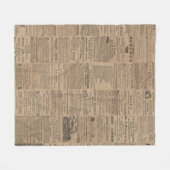 Advertenties uit het verleden, NY 1856 Fleece Deken (Voorkant (Horizontaal))