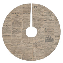 Advertenties uit het verleden, NY 1856 Kerstboom Rok