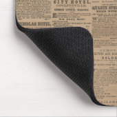 Advertenties uit het verleden, NY 1856 Muismat (Hoek)