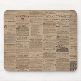 Advertenties uit het verleden, NY 1856 Muismat