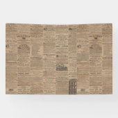Advertenties uit het verleden, NY 1856 Spandoek (Horizontaal)