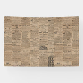 Advertenties uit het verleden, NY 1856 Spandoek