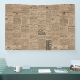 Advertenties uit het verleden, NY 1856 Spandoek