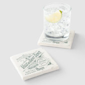 advertenties van de Franse afdeling Stenen Onderzetter (Zijkant)