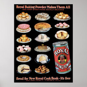  advertenties: Voeding en drank Poster