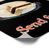 advertenties: Voedsel en drank Poster (Hoek)