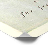 advertenties: Voedsel en drank Poster (Hoek)