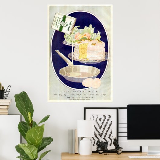  advertenties: Voedsel en drank Poster (Thuiskantoor)