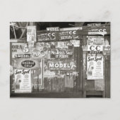 Adverteren, 1938 Briefkaart (Voorkant)