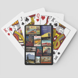 Adverteren afspeelkaarten Pokerkaarten