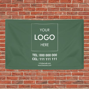 Adverteren Business Logo Green Spandoek