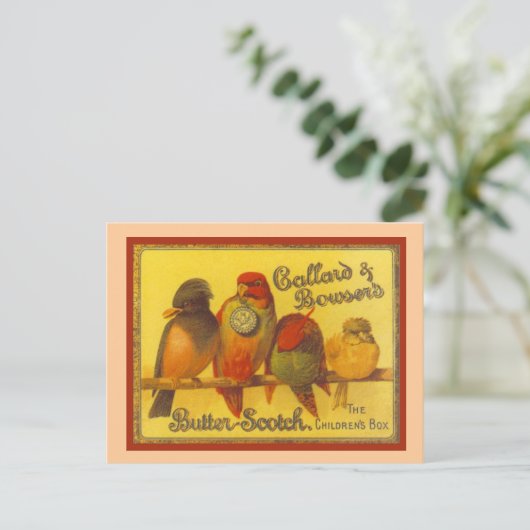  adverteren, Callard en Bowser Briefkaart (Staand voorkant)