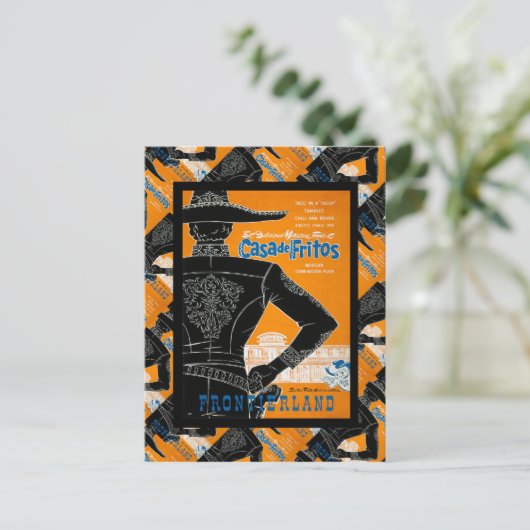  Adverteren, Casa de Fritos Briefkaart (Staand voorkant)