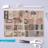  Adverteren collage Tissuepapier (Craft)