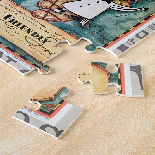  ADVERTEREN COLLAGE, VERPAKT! LEGPUZZEL (Zijkant)