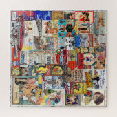  ADVERTEREN COLLAGE, VERPAKT! LEGPUZZEL (Horizontaal)