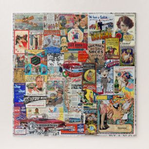  ADVERTEREN COLLAGE, VERPAKT! LEGPUZZEL