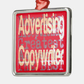 Adverteren Copywriter Extraordinaire Metalen Ornament (Links)