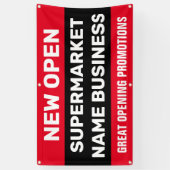 adverteren en logo-banner spandoek (Verticaal)
