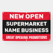 adverteren en logo-banner spandoek (Horizontaal)