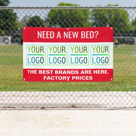 adverteren en logo spandoek (Insitu)