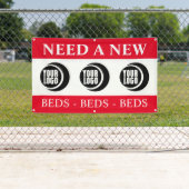 adverteren en logo spandoek (Insitu)