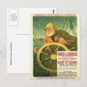  adverteren Franse spoorwegen Briefkaart (Voorkant / Achterkant)