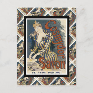  adverteren, Franse zeep Briefkaart