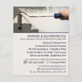 Adverteren grijze verf, verf en decorator flyer (Voorkant)