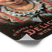  Adverteren Haarsachtigen Zuurfosfaat Poster (Hoek)