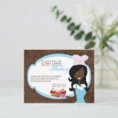 Adverteren kaart Afrikaanse American Baker Cup (Staand voorkant)