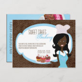 Adverteren kaart Afrikaanse American Baker Cup (Voorkant / Achterkant)