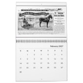  adverteren kalender in zwart-wit (Feb 2027)