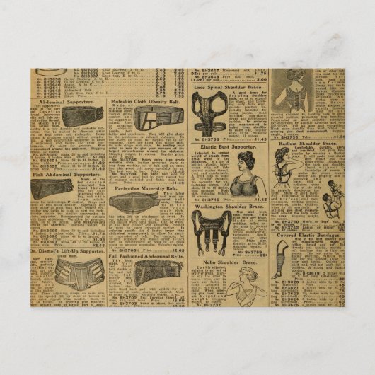  Adverteren krant Achtergrond Briefkaart (Voorkant)