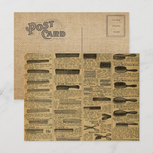  Adverteren krant Beauty Briefkaart (Voorkant / Achterkant)