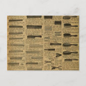  Adverteren krant Beauty Briefkaart (Voorkant)