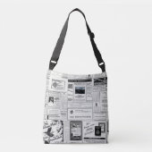 Adverteren krant Crossbody Tas (Voorkant)