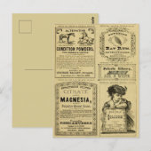  Adverteren krantenkoppen voor detailhandel Briefkaart (Voorkant / Achterkant)