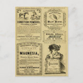  Adverteren krantenkoppen voor detailhandel Briefkaart (Voorkant)