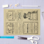  Adverteren krantenkoppen voor detailhandel Tissuepapier (Craft)