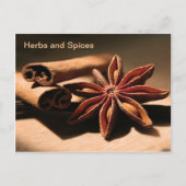  Adverteren, kruiden en specerijen Briefkaart (Voorkant)