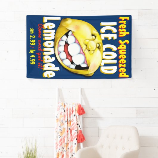  Adverteren limonadestandaard Spandoek (Insitu)