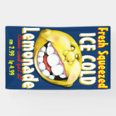 Adverteren limonadestandaard Spandoek (Horizontaal)